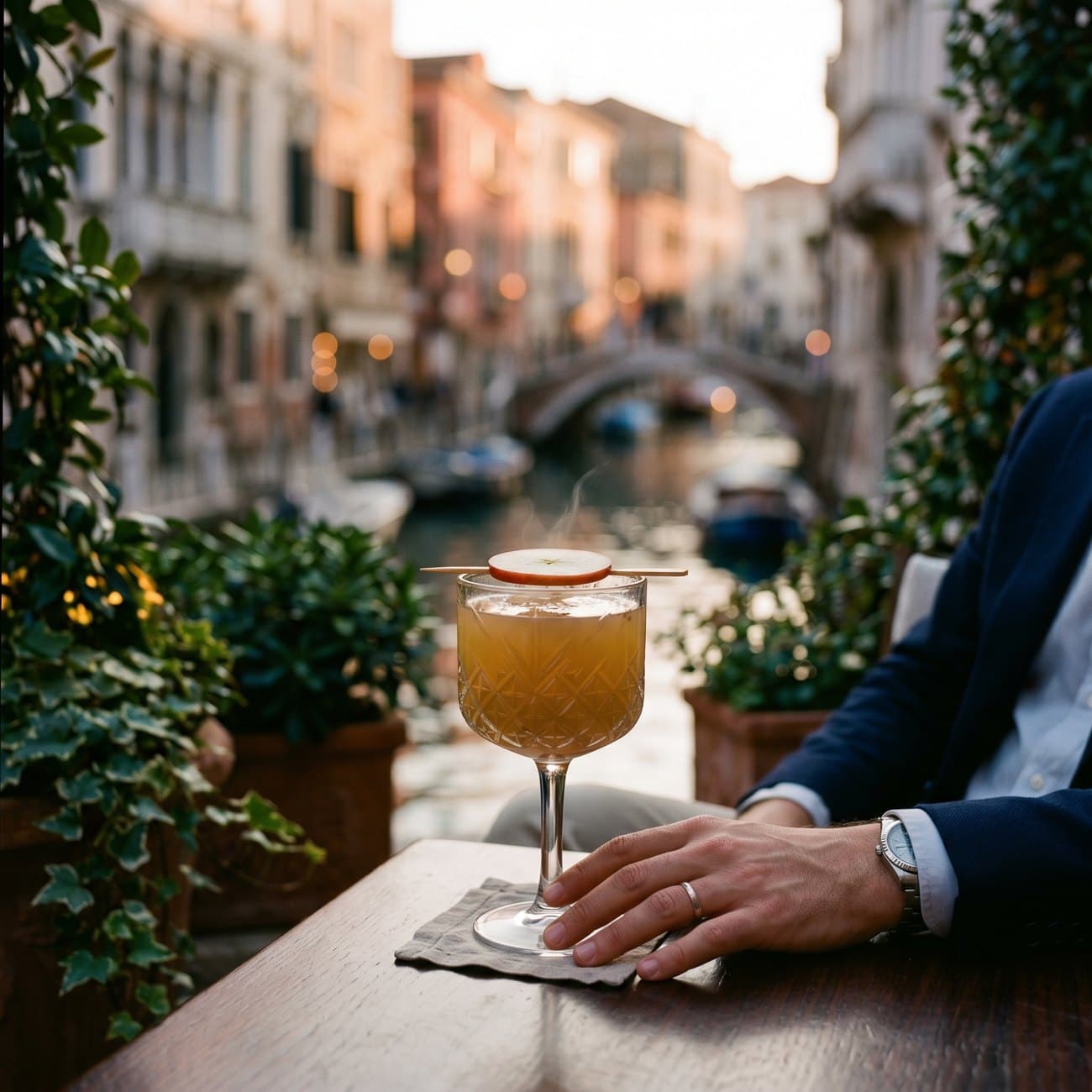 Hotel terrace